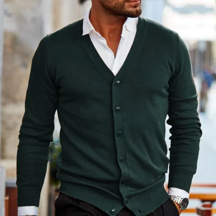 Oswaldo | Veste en tricot décontractée pour hommes – Image 3